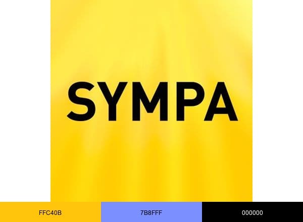 Sympa brand color palette