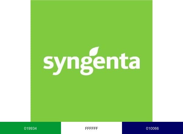 Syngenta brand color palette