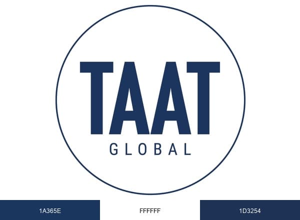 TAAT Global brand color palette