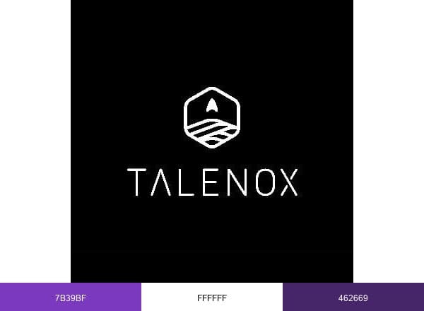 Talenox brand color palette