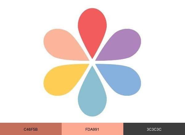 Talented Ladies Club brand color palette