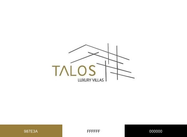 Talos Luxury Villas brand color palette