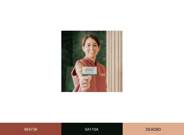 Tandartspraktijk Romero brand color palette