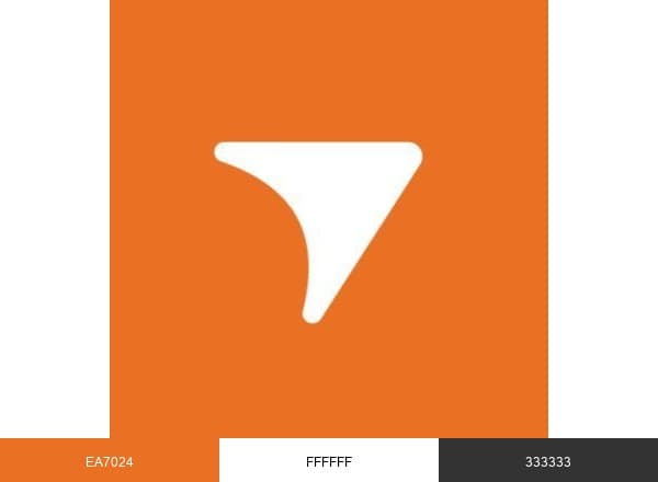 Tangerine Bank brand color palette