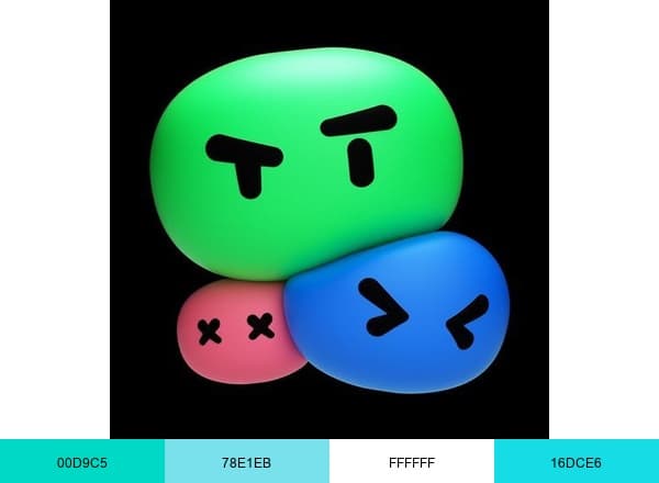 TapTap brand color palette