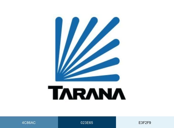 Tarana Wireless brand color palette