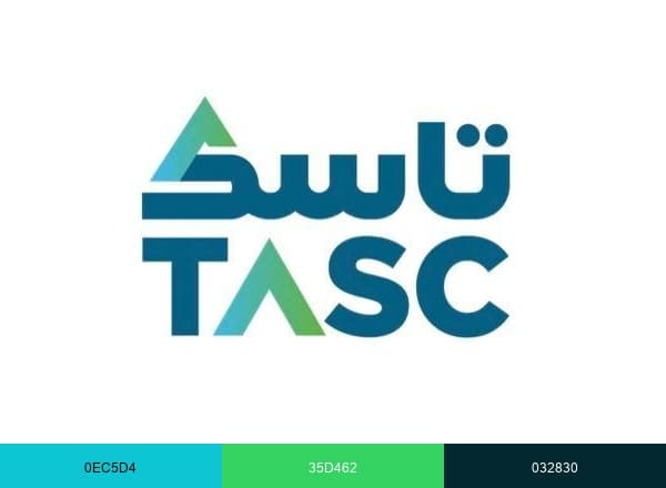 تاسك السعودية brand color palette