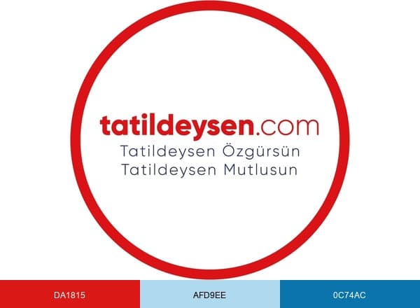 Tatildeysen.com brand color palette