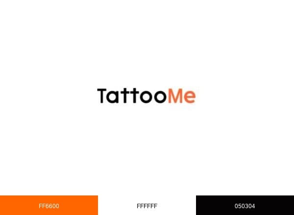 TattooMe brand color palette
