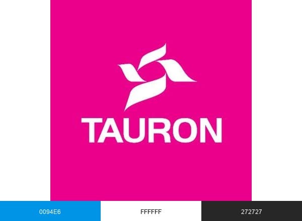 TAURON brand color palette