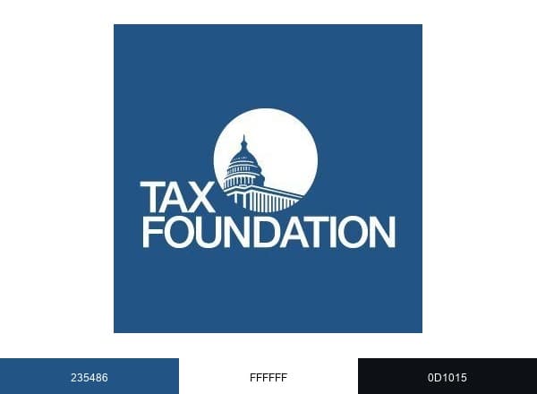Tax Foundation brand color palette