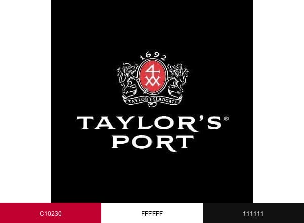 Taylor's Port Wine brand color palette