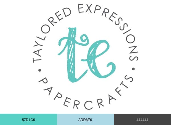 Taylored Expressions brand color palette
