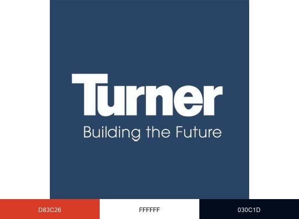 Turner Construction brand color palette