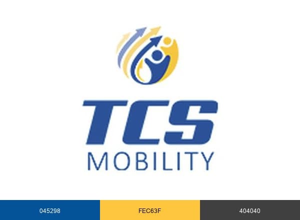 TCS Mobility USA brand color palette