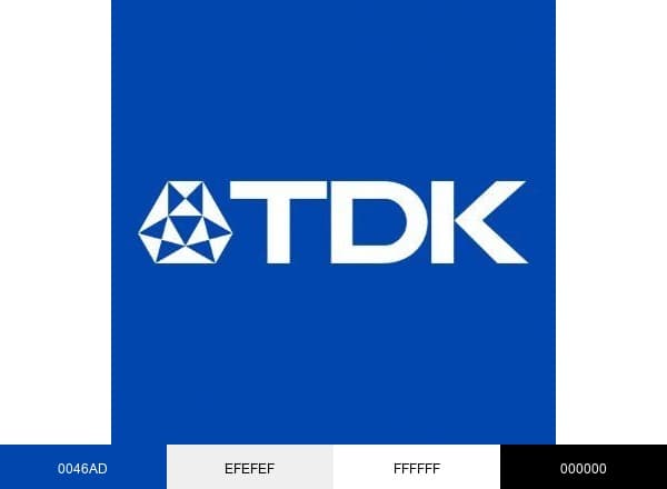 TDK brand color palette