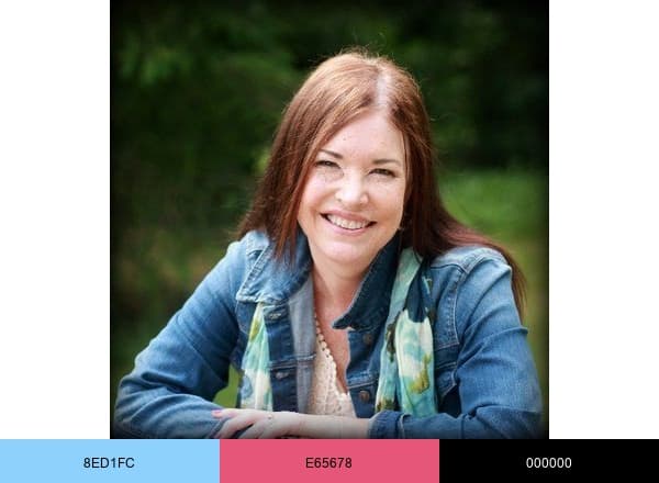 Teacher Sheryl brand color palette