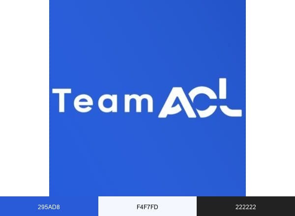 Team ACL brand color palette