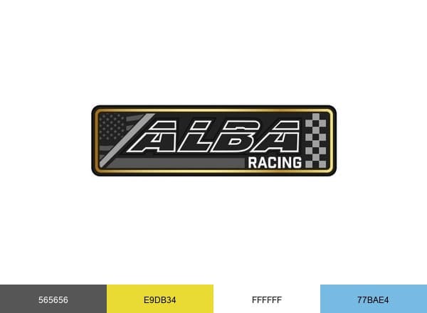 Alba Racing | Santee CA brand color palette