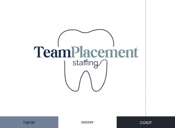 Team Placement Services brand color palette