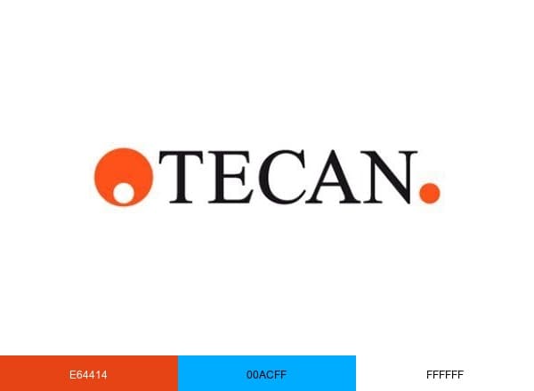 Tecan brand color palette