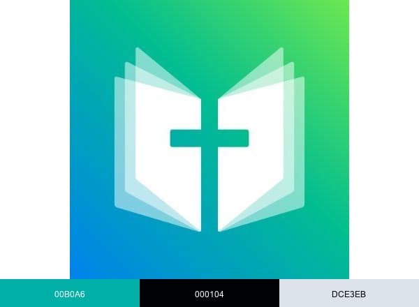 Tecarta Bible brand color palette