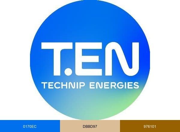 Technip Energies brand color palette