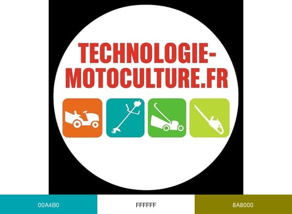 TECHNOLOGIE MOTOCULTURE brand color palette