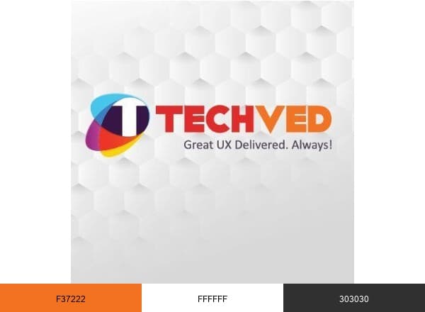 TECHVED Consulting brand color palette