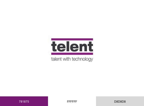 Telent brand color palette