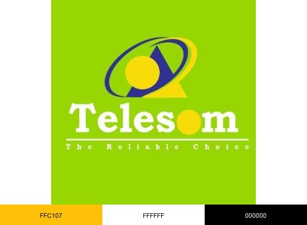 Telesom Company brand color palette