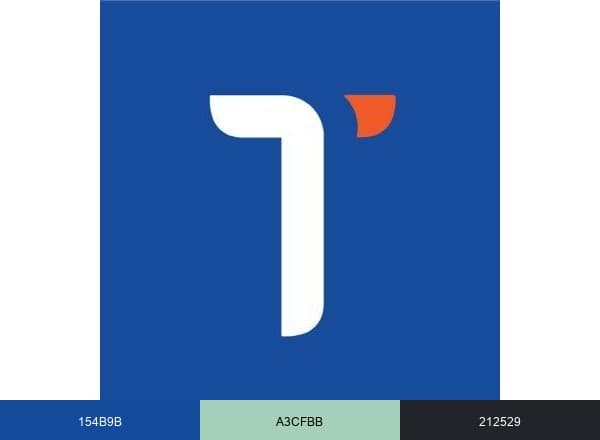 Tepbac brand color palette