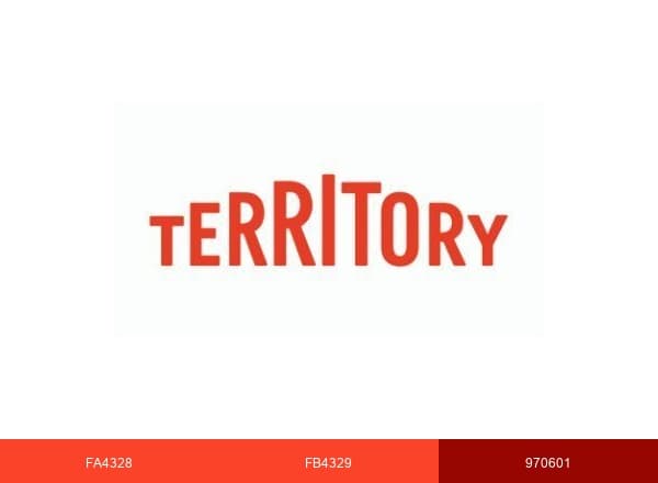 Territory Foods brand color palette