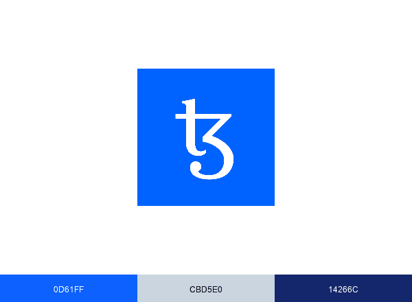 Tezos brand color palette