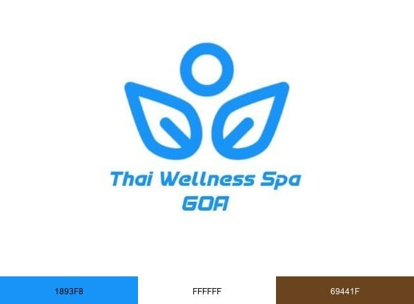 Thai Wellness Spa Goa brand color palette