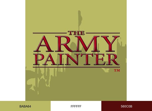 The Army Painter brand color palette