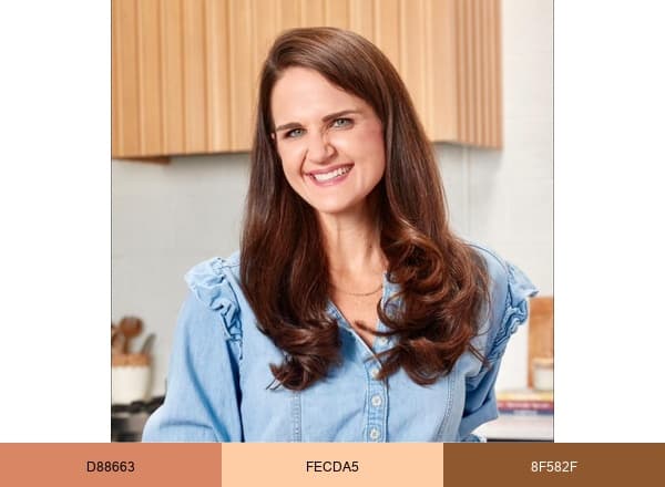 The BakerMama brand color palette