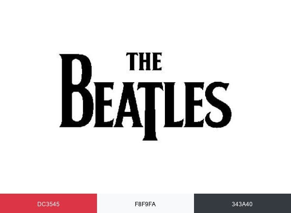 The Beatles brand color palette