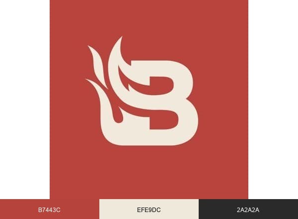 TheBlaze brand color palette