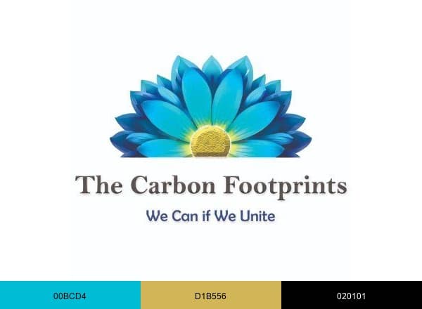 The Carbon Footprints brand color palette