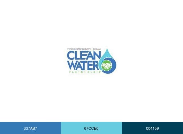 PGC Clean Water brand color palette