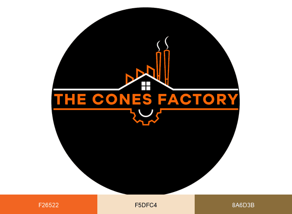The Cones Factory brand color palette