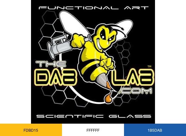 The Dab Lab brand color palette