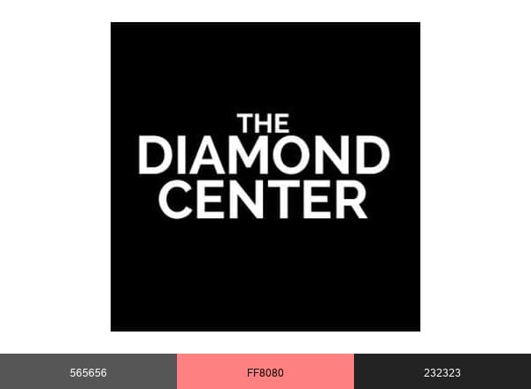 The Diamond Center brand color palette