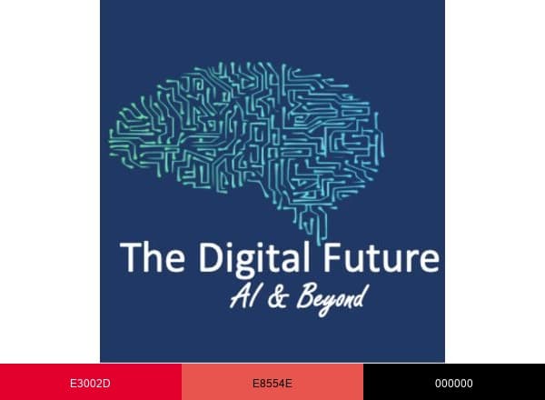 The Digital Future brand color palette