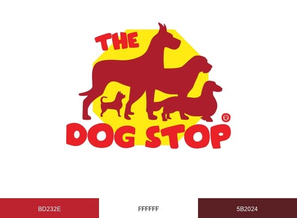 The Dog Stop brand color palette
