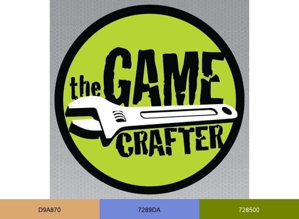 The Game Crafter brand color palette