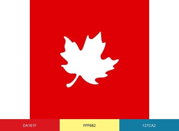 The Globe and Mail brand color palette