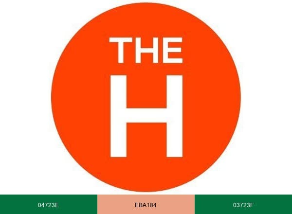 The Healthy brand color palette