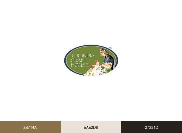 The India Craft House brand color palette